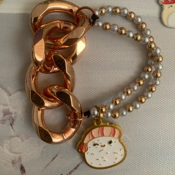 Squishmallows Chunky Link Charm Bracelet $25 Each - Picture 3 of 7